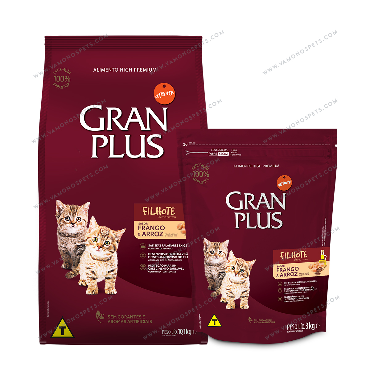 Gran Plus Gato Kitten Pollo & Arroz