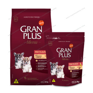 Gran Plus Menu Perro Cachorro Mini Pollo & Arroz