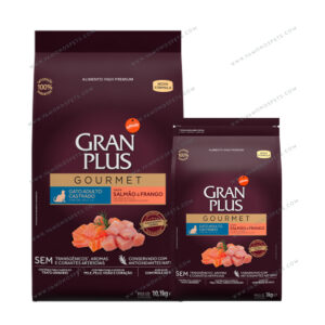 Gran Plus Gourmet Gato Kitten Salmón & Pollo